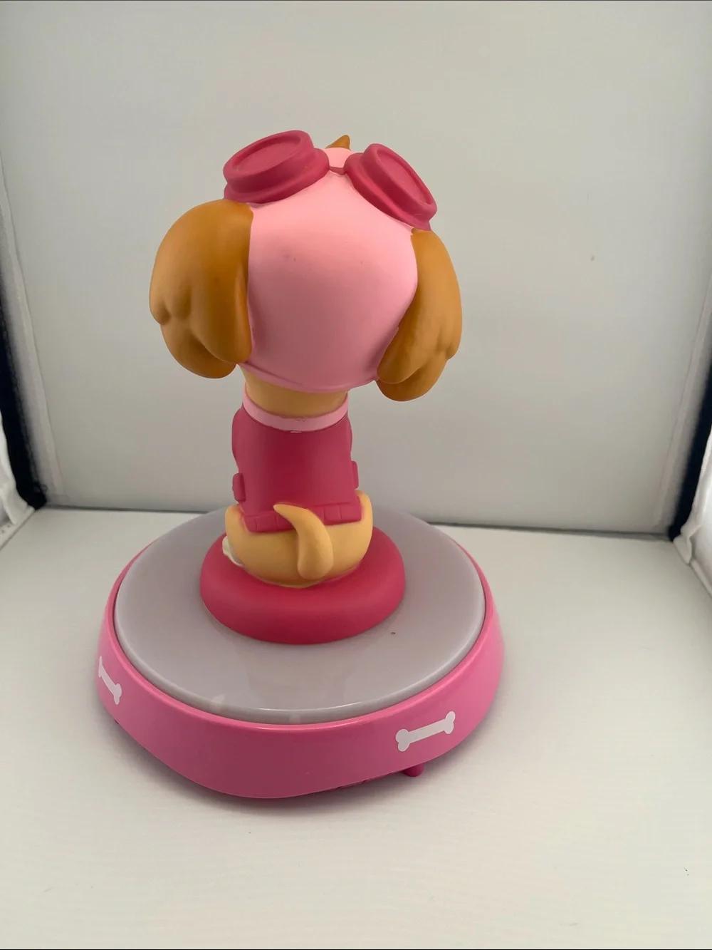 Paw Patrol Skye Pink and Cream Figure Night Light